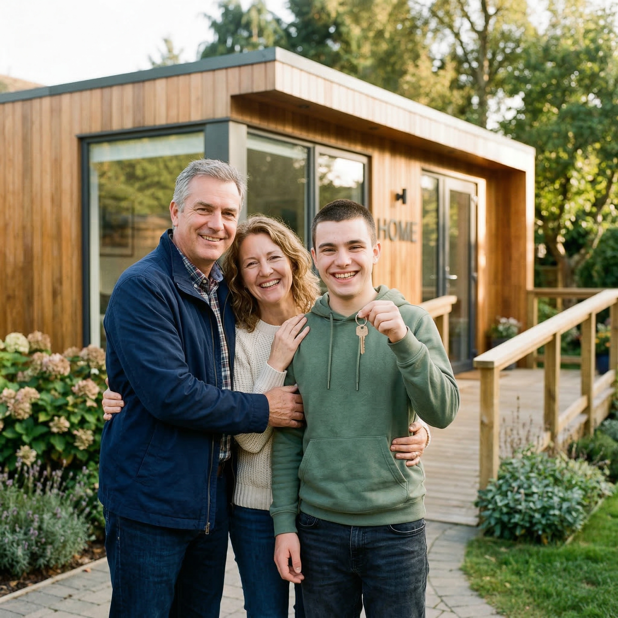 Sarah & Ken L. with their son