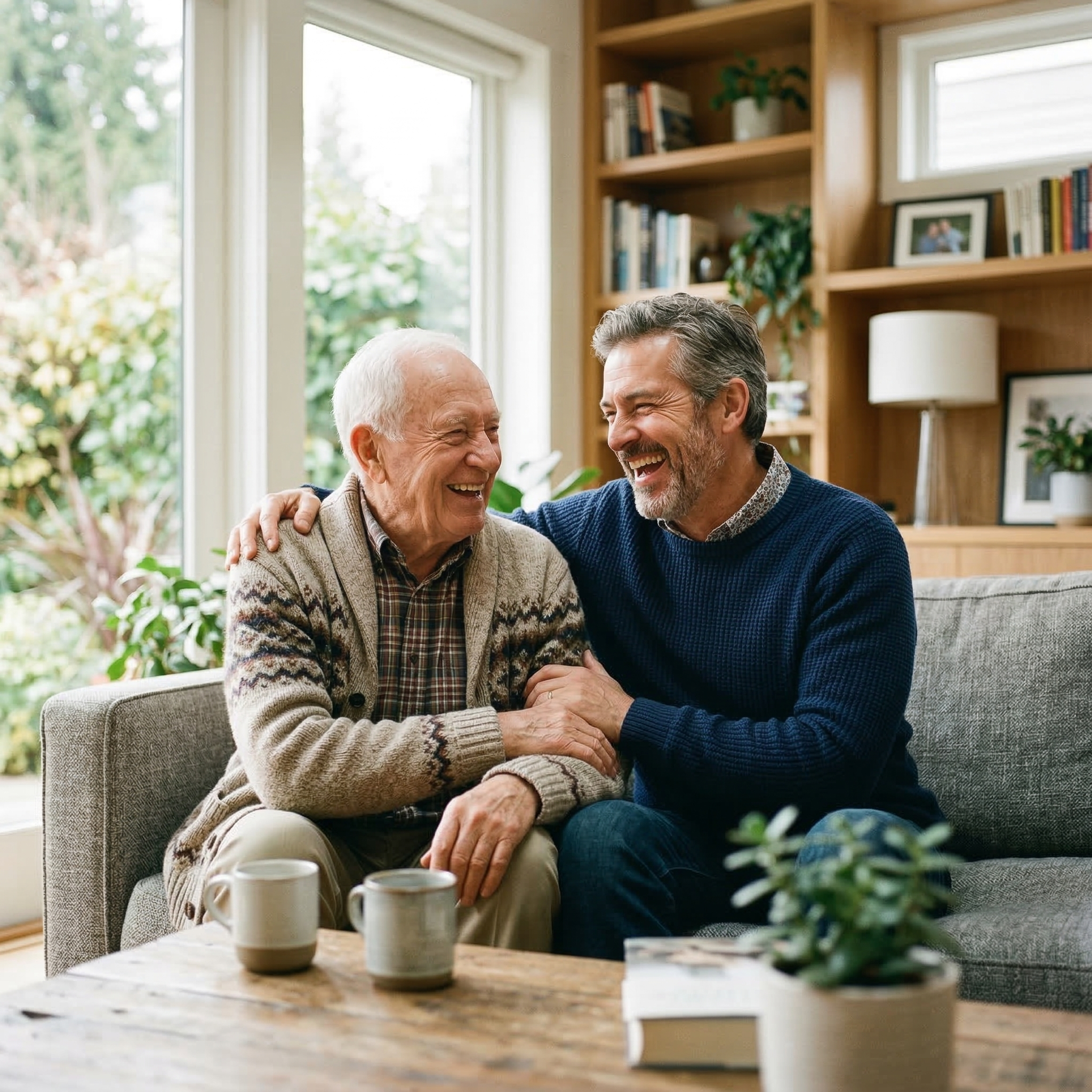 Mark S. and his father